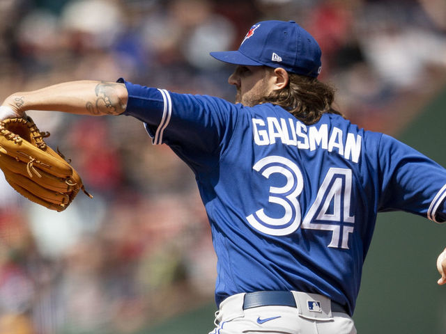 Download Kevin Gausman Toronto Blue Jays And His Coach Wallpaper