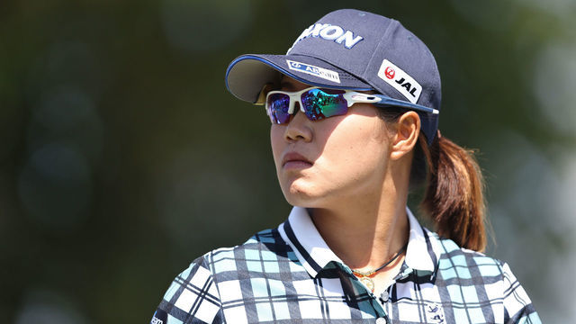 LOS ANGELES, CALIFORNIA - APRIL 23: Nasa Hataoka of Japan walks to her second shot on the fifth hole during the third round of the DIO Implant LA Open at Wilshire Country Club on April 23, 2022 in Los Angeles, California.