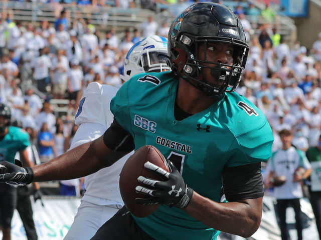 Coastal carolina deals football score