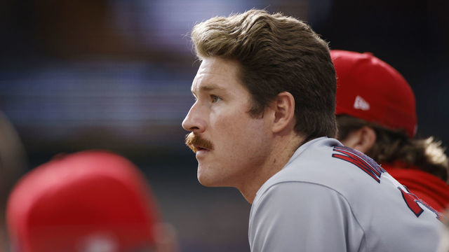 MILWAUKEE, WI - SEPTEMBER 23: St. Louis Cardinals pitcher Miles Mikolas (39) looks on during an MLB game against the Milwaukee Brewers on Sept. 23, 2021 at American Family Field in Milwaukee, Wisconsin.