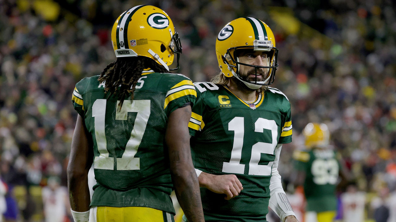 Raiders' Davante Adams says first season with Las Vegas proved he 'didn't  need Aaron Rodgers' to be All-Pro