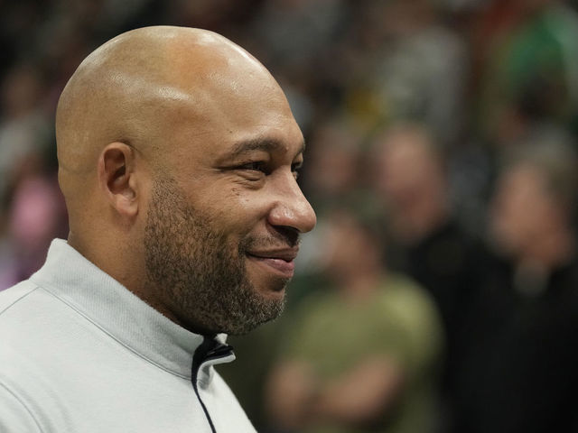 MILWAUKEE, WISCONSIN - MARCH 06: Assistant Coach Darvin Ham of the Milwaukee Bucks looks on during the second half against the Phoenix Suns at Fiserv Forum on March 06, 2022 in Milwaukee, Wisconsin. The Milwaukee Bucks defeated the Phoenix Suns 132-122.