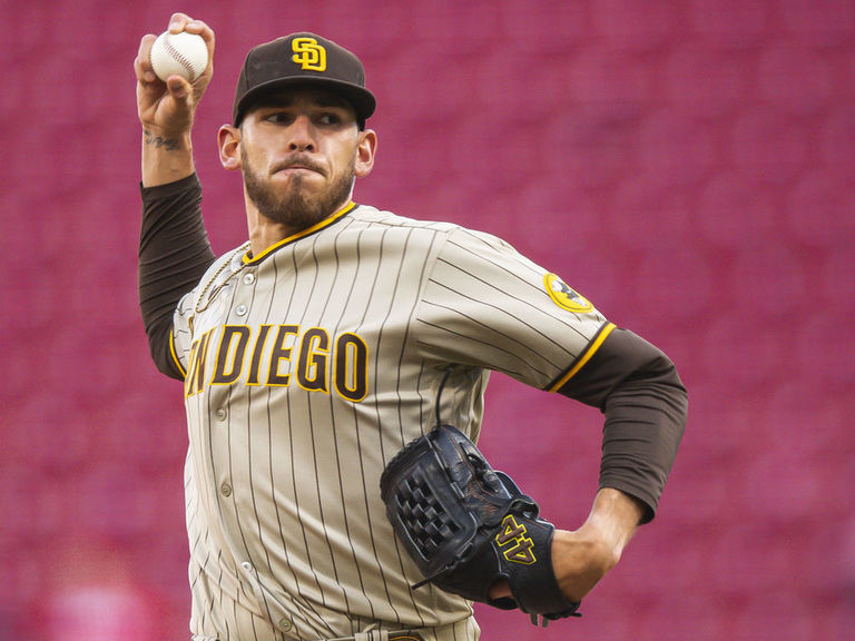 Padres' Musgrove loses no-hit bid with 2 out in 8th vs Brews