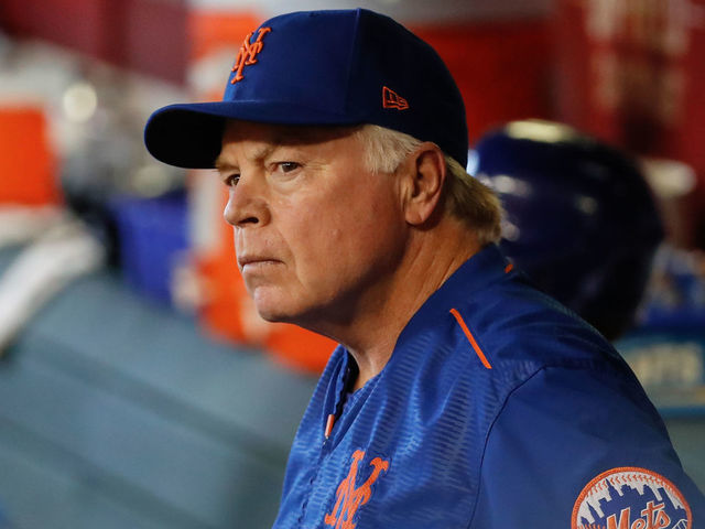 Mets' Buck Showalter receives team's historic hit by pitch ball