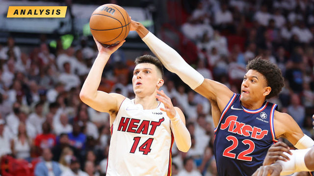 Tyler Herro is central to Heat-Sixers, and Miami's title hopes