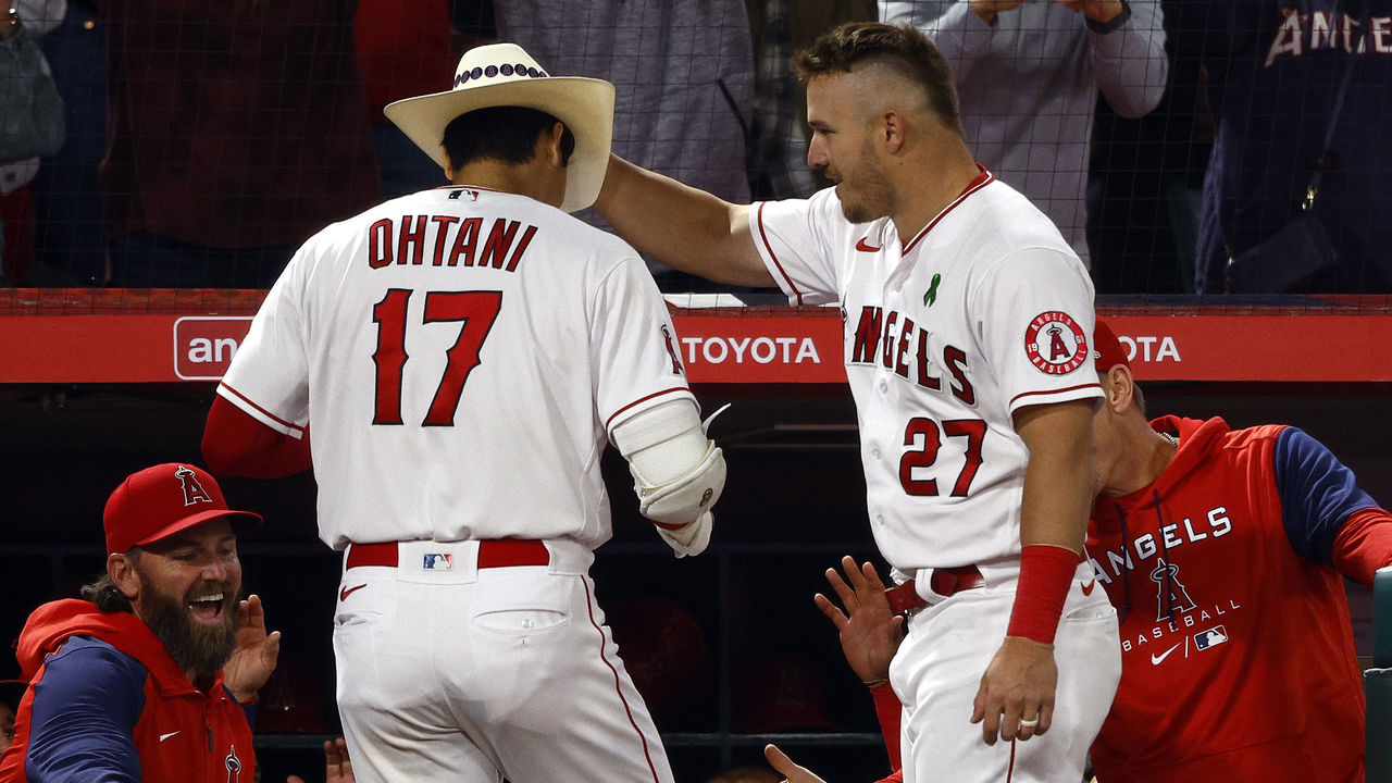 Ward, Trout, Ohtani hit 3 straight HRs, Angels beat