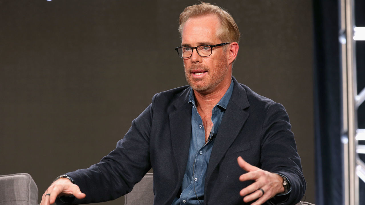 PASADENA, CA - JANUARY 05: Host Joe Buck of AT&T's Original Series 'Undeniable with Joe Buck' speaks onstage during AT&T AUDIENCE Network Presents at 2017 Winter TCA at Langham Hotel on January 5, 2017 in Pasadena, California.