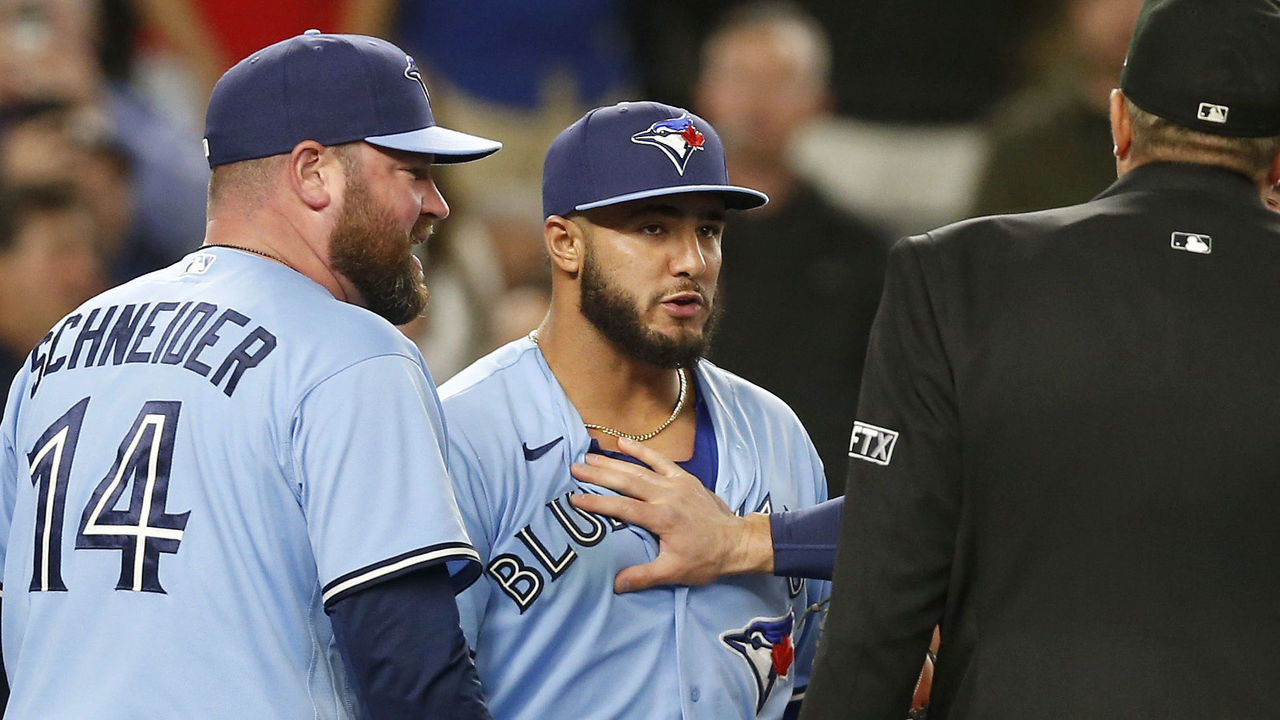 Umpire crew chief Alfonso Marquez's reasons for ejections in Blue  Jays-Yankees game