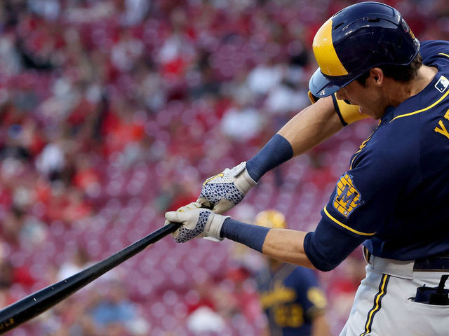 Milwaukee Brewers outfielder Christian Yelich hits for cycle, again