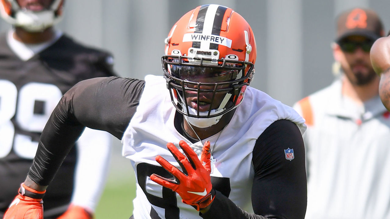 Cleveland Browns release defensive tackle Perrion Winfrey following spate  of off-field problems