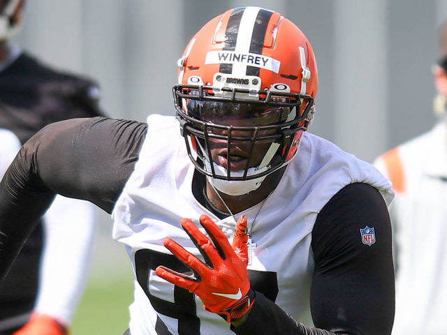 Cleveland Browns release defensive tackle Perrion Winfrey following spate  of off-field problems