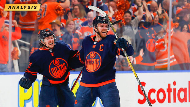 Connor McDavid got the help he needed to snap the Oilers' playoff skid