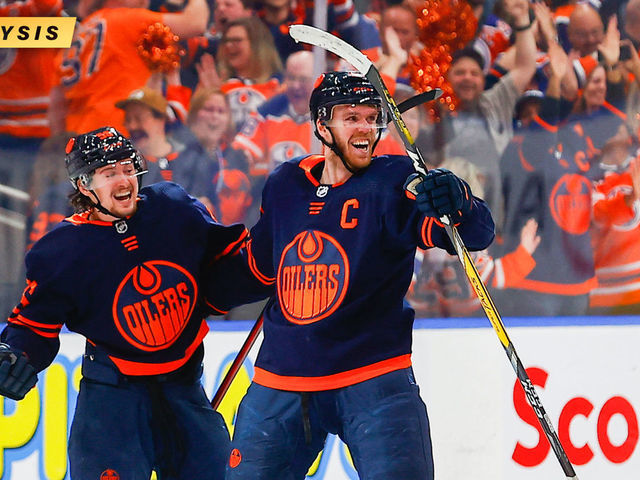 Connor McDavid got the help he needed to snap the Oilers' playoff skid