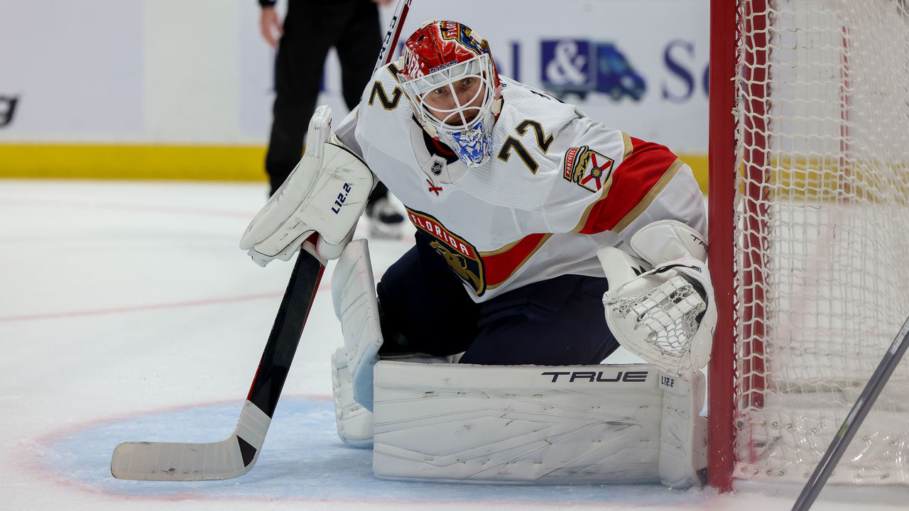 Sergei Bobrovsky Florida Panthers IMPACT Jersey Frame