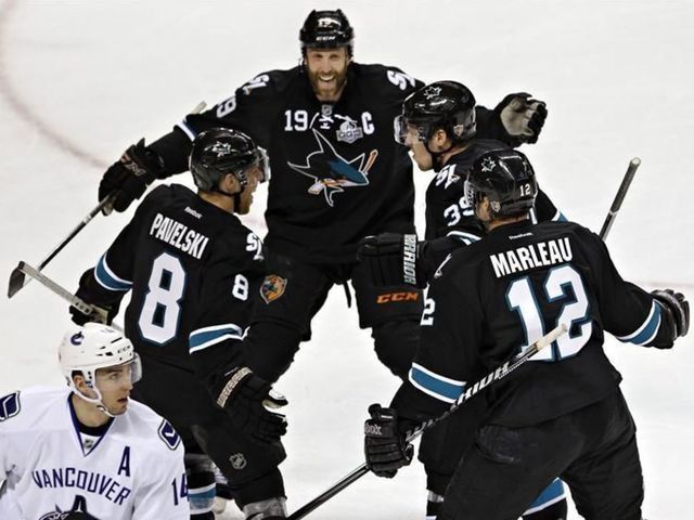 Sharks forgo captain; name Thornton, Marleau, Pavelski, Vlasic alternate captains