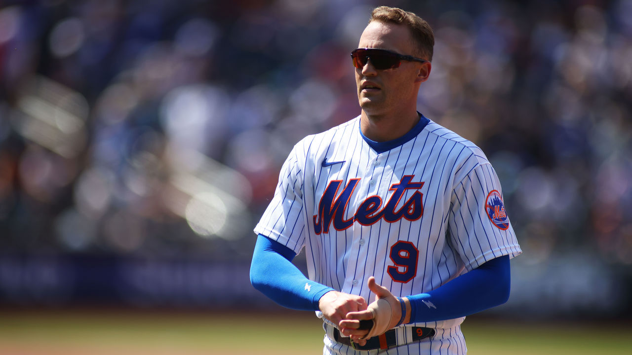 Mets' Brandon Nimmo fouls ball off his leg, leaves game