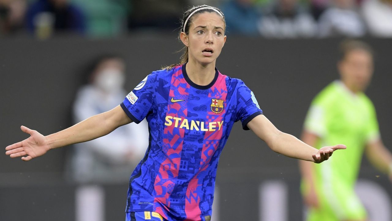WOLFSBURG - Aitana Bonmati of FC Barcelona women during the Women's Champions League semifinal match between VFL Wolfsburg and FC Barcelona at the VFL Wolfsburg Arena on April 30, 2022 in Wolfsburg, Germany. ANP | Dutch Height | Gerrit van Keulen