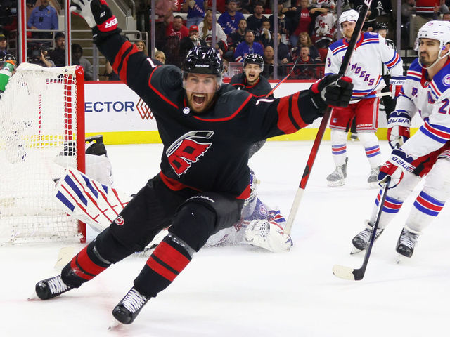 A Tale of Two Cities New York Rangers vs. Carolina Hurricanes