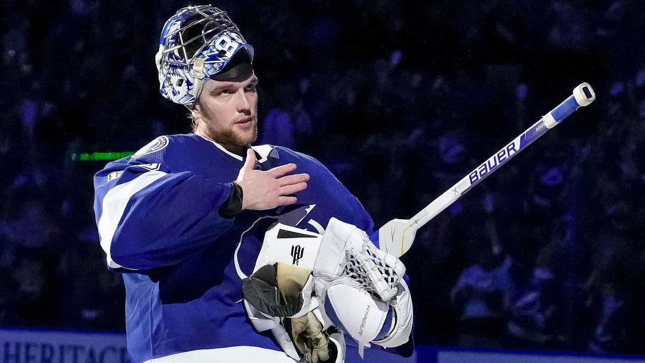 Vasilevskiy remains the choice among NHL skaters for the title of