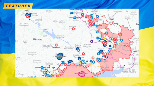 The baseball analyst who's mapping the war in Ukraine