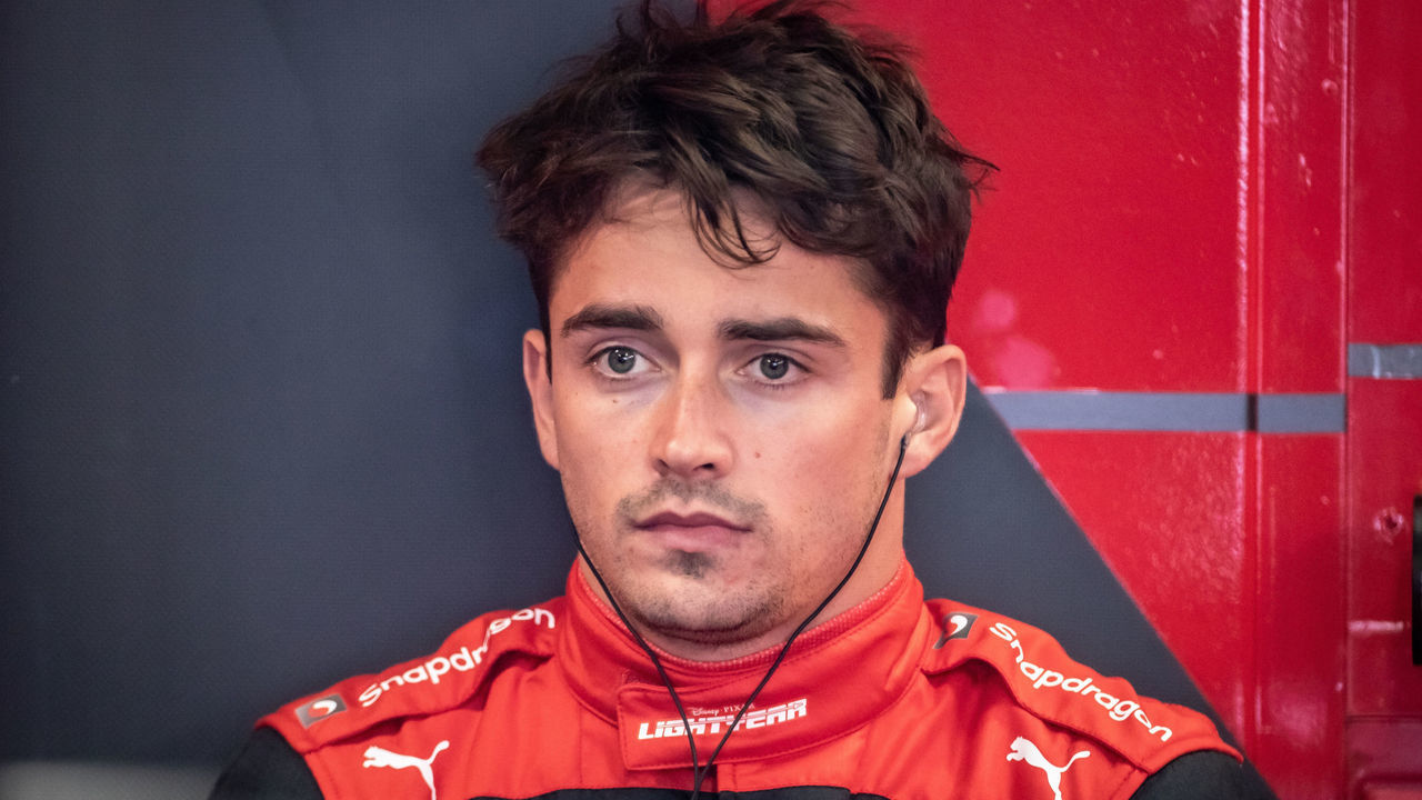 MONTE-CARLO, MONACO - MAY 28: Charles Leclerc (MCO) Team Scuderia Ferrari, F1-75, Ferrari 065 engine seen during the F1 Grand Prix of Monaco on May 28, 2022 in Monte-Carlo, Monaco.