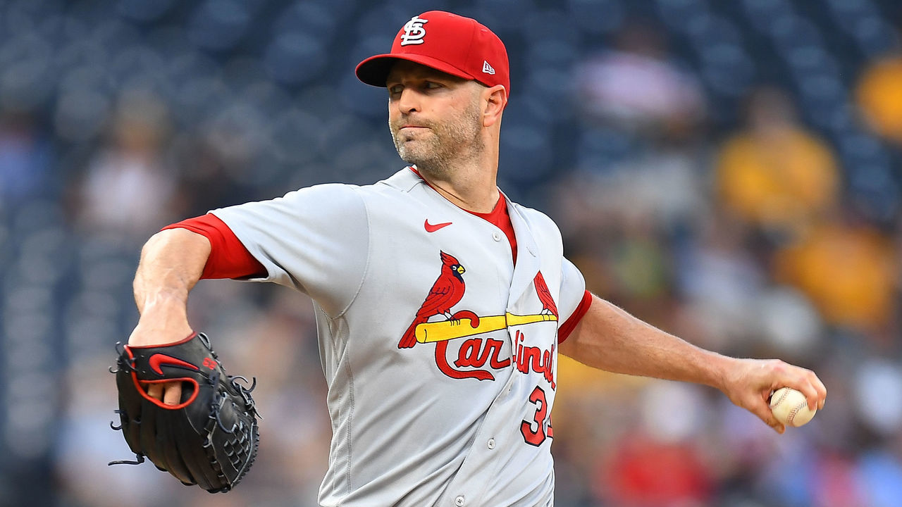 PITTSBURGH, PA - AUGUST 27: J.A. Happ #34 of the St. Louis Cardinals in action during the game against the Pittsburgh Pirates at PNC Park on August 27, 2021 in Pittsburgh, Pennsylvania.