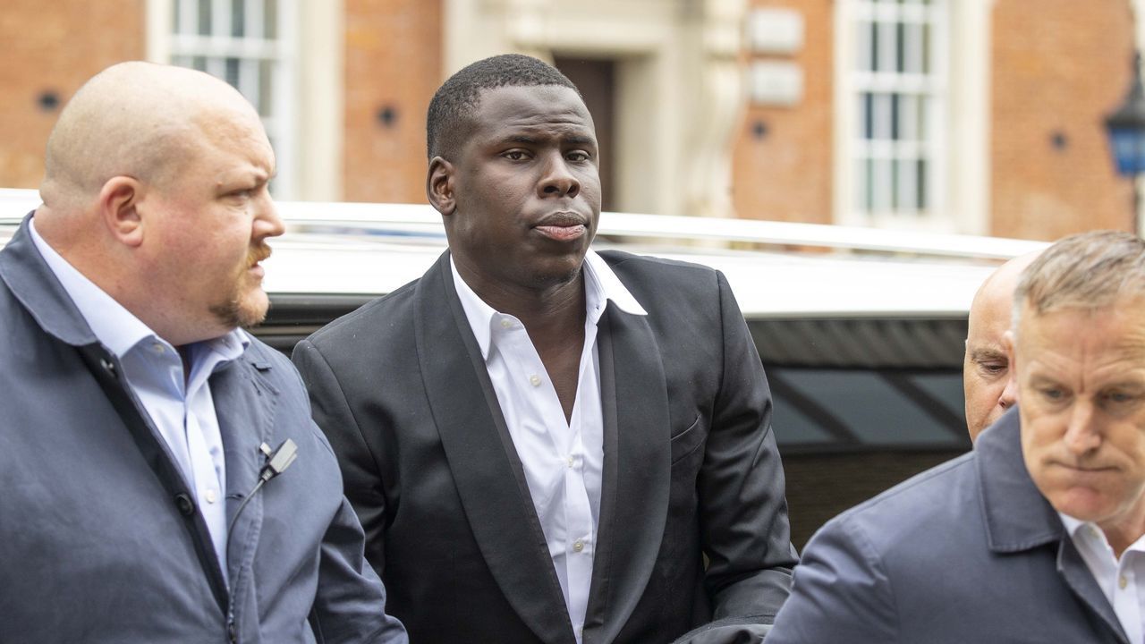 LONDON, UNITED KINGDOM - JUNE 1: West Ham's defender Kurt Zouma arrives at the Thames Magistrates' Court, in London, on June 1, 2022 to attend his sentencing for kicking and slapping his cat in a video posted on the social network in London, United Kingdom on June 1, 2022