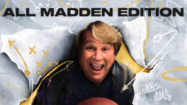 John Madden on cover of Madden 23