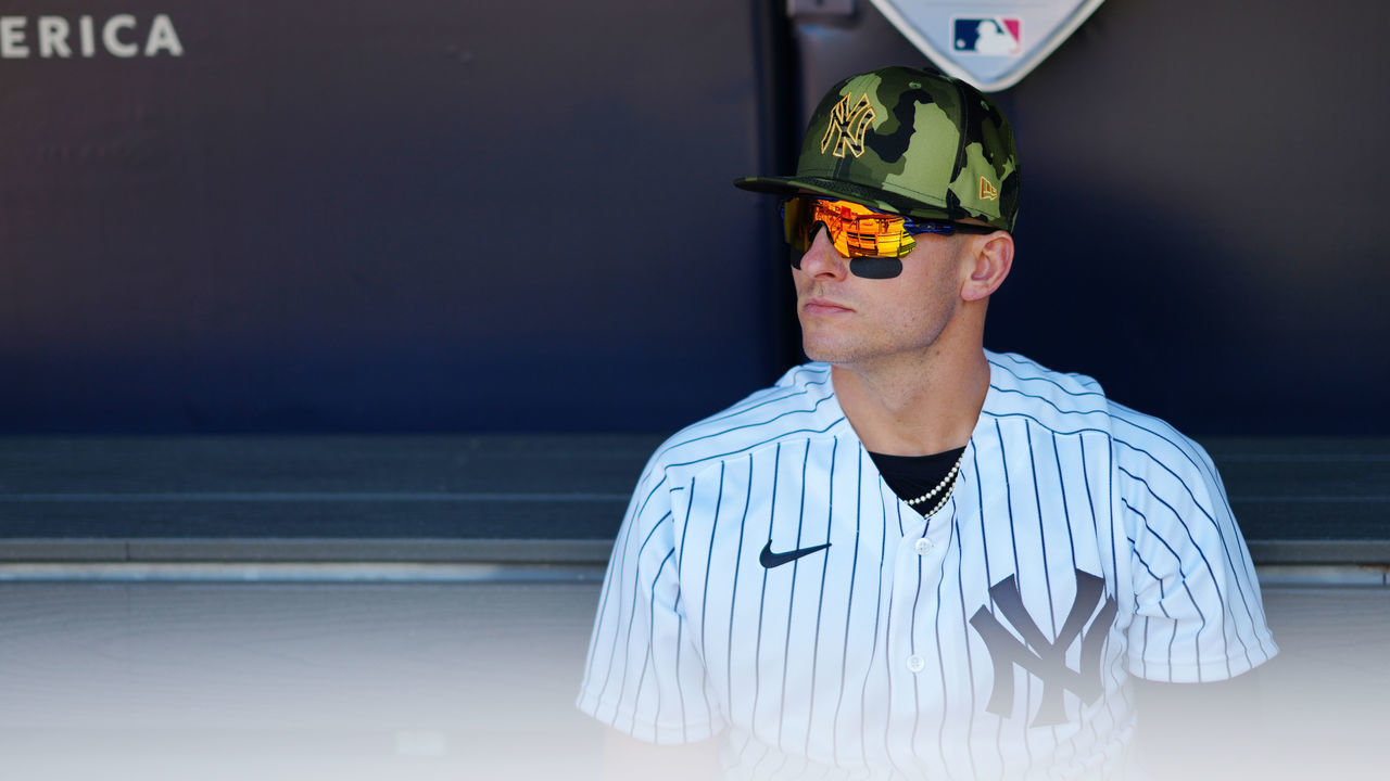 NEW YORK, NY - MAY 22: Josh Donaldson #28 of the New York Yankees looks on prior to the game between the Chicago White Sox and the New York Yankees at Yankee Stadium on Sunday, May 22, 2022 in New York, New York.