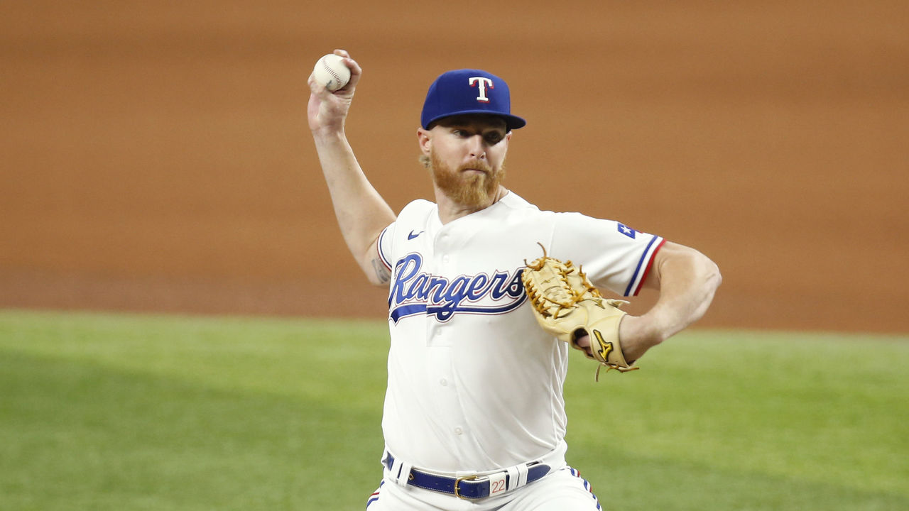 Rangers starting pitcher Gray exits in 5th inning after comebacker