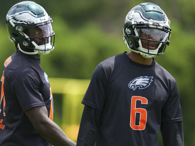 PFF PHI Eagles on X: Can AJ Brown and DeVonta Smith become the