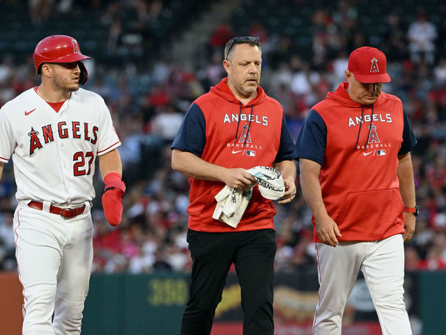 Red Sox play the Los Angeles Angels of Anaheim and Mike Trout