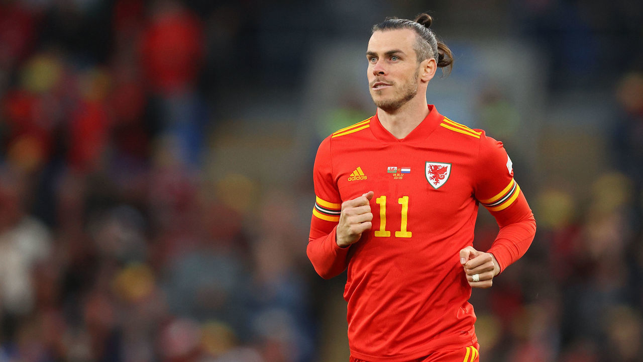 CARDIFF, WALES - JUNE 08: Gareth Bale of Wales during the UEFA Nations League League A Group 4 match between Wales and Netherlands at Cardiff City Stadium on June 8, 2022 in Cardiff, United Kingdom.