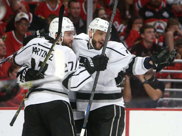 Gaborik goes shelf as Kings shock rival Sharks in overtime