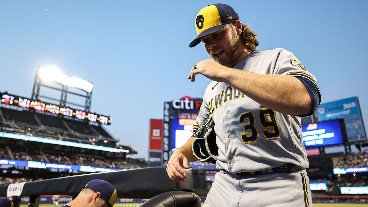 Corbin Burnes, Willy Adames lead slumping Brewers to 10-2 rout of Mets