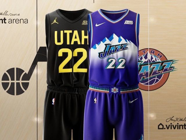 Jazz rebrand uniforms and court for 2022-23 season