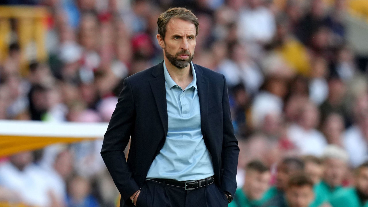 England manager Gareth Southgate during the UEFA Nations League match at the Molineux Stadium, Wolverhampton. Picture date: Tuesday June 14, 2022.