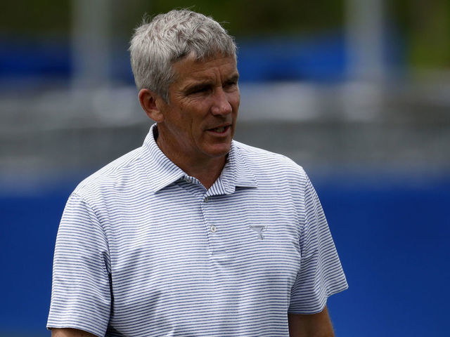 AVONDALE, LOUISIANA - APRIL 20: PGA TOUR Commissioner Jay Monahan looks on during a pro-am prior to the Zurich Classic of New Orleans at TPC Louisiana on April 20, 2022 in Avondale, Louisiana.