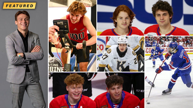 Draft survey: Prospects talk NHL comps, fashion, teammates, and resilience
