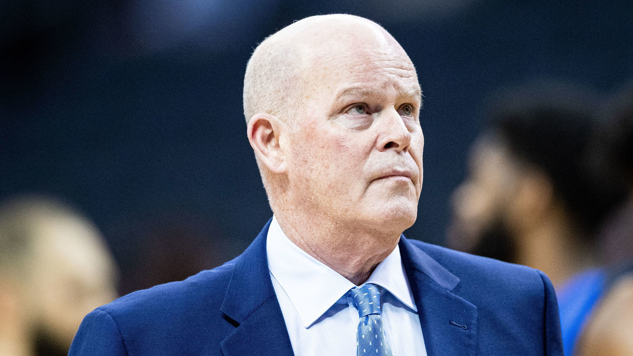 CHARLOTTE, NORTH CAROLINA - FEBRUARY 03: Steve Clifford of the Orlando Magic during the third quarter during their game against the Charlotte Hornets at the Spectrum Center on February 03, 2020 in Charlotte, North Carolina. NOTE TO USER: User expressly acknowledges and agrees that, by downloading and/or using this photograph, user is consenting to the terms and conditions of the Getty Images License Agreement.
