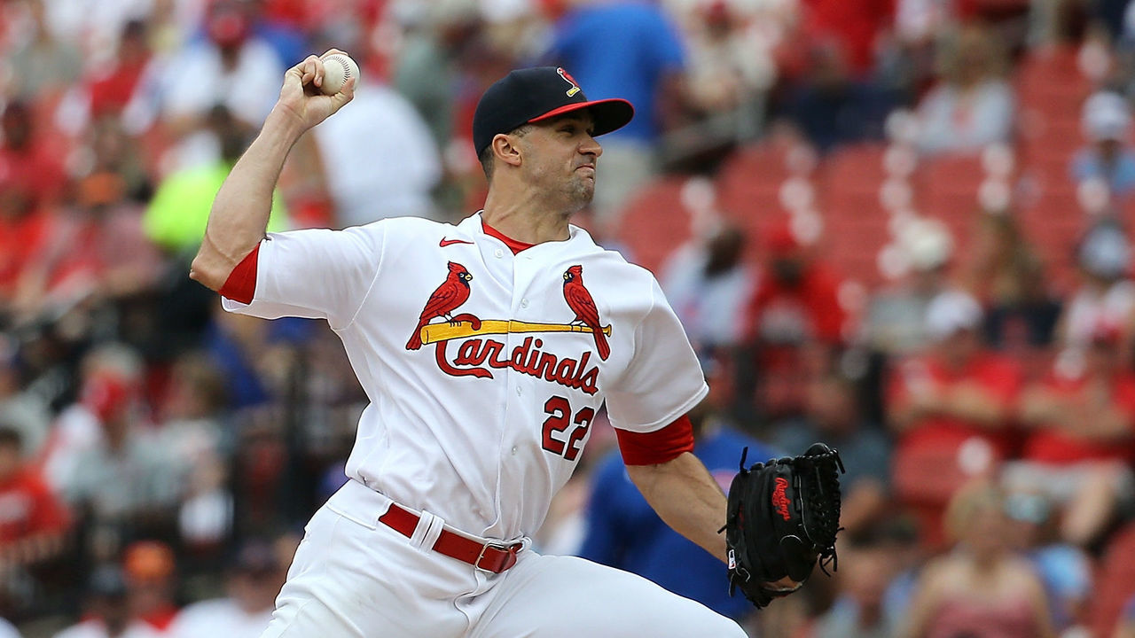 ST. LOUIS, MO - JUNE 26: Jack Flaherty #22 of the St. Louis Cardinals delivers a pitch during the first inning against the Chicago Cubs at Busch Stadium on June 26, 2022 in St. Louis, Missouri.