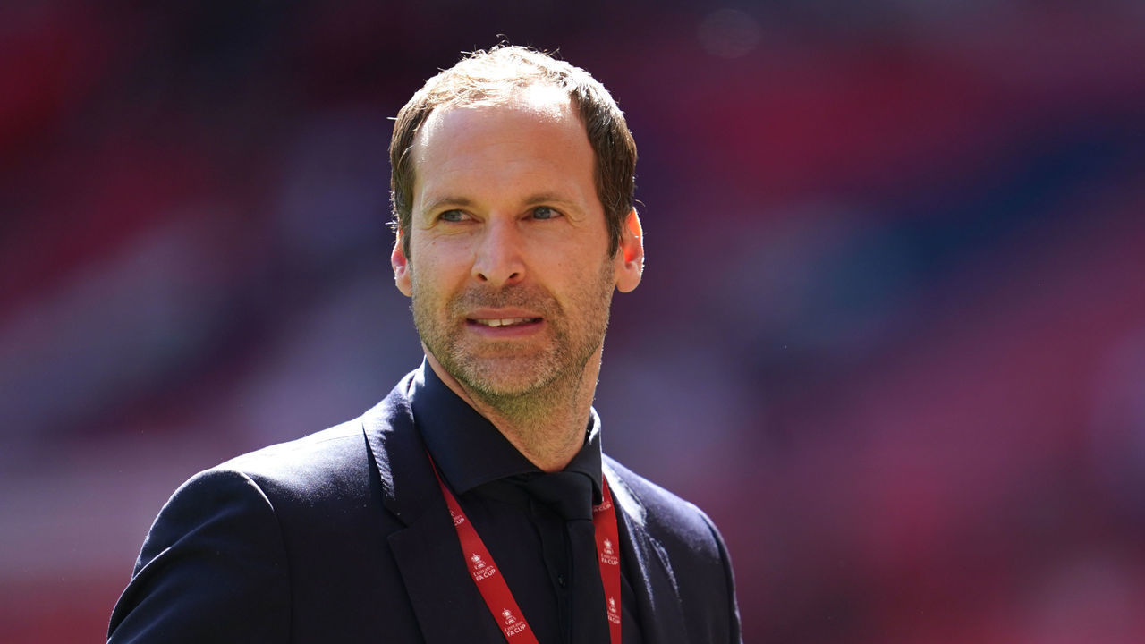 Chelsea Technical And Performance Advisor Petr Cech prior to the Emirates FA Cup final at Wembley Stadium, London. Picture date: Saturday May 14, 2022.