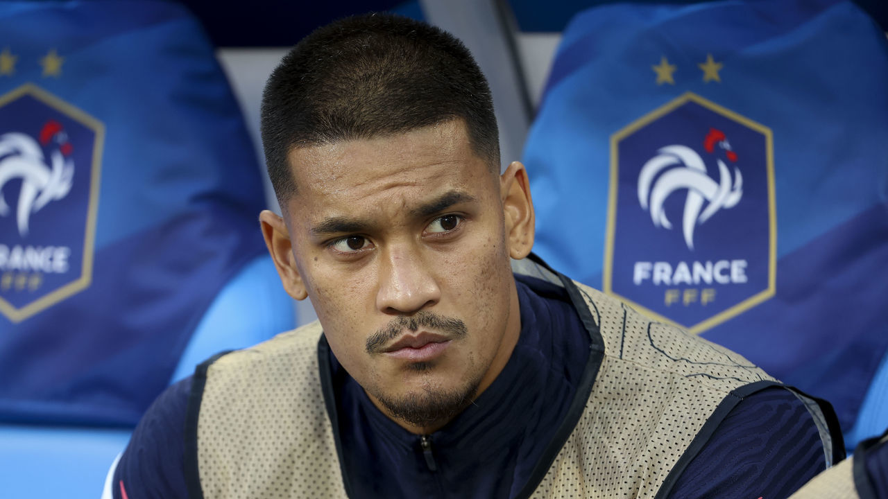PARIS, FRANCE - JUNE 13: Goalkeeper of France Alphonse Areola looks on during the UEFA Nations League League A Group 1 match between France and Croatia at Stade de France on June 13, 2022 in Saint-Denis near Paris, France.