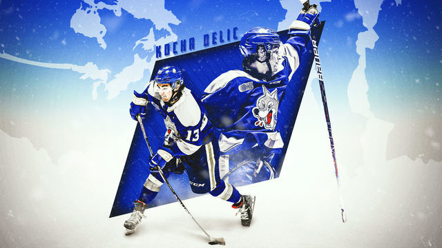 Kocha Delic and an NHL prospect's journey through the pandemic