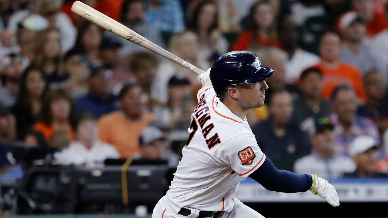 Astros top last year's win total, beat Yankees 6-2