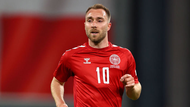 COPENHAGEN, DENMARK - JUNE 13: Christian Eriksen of Denmark during the UEFA Nations League League A Group 1 match between Denmark and Austria at Parken Stadium on June 13, 2022 in Copenhagen, Denmark.
