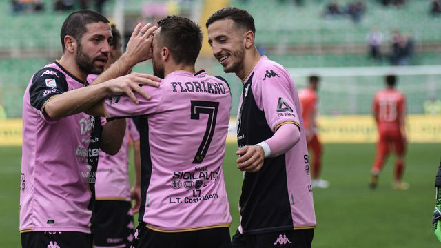 Roberto Floriano during the Serie C match between Palermo FC and Turris, at Renzo Barbera Stadium. in Palermo, Italy, on 19 February 2022.