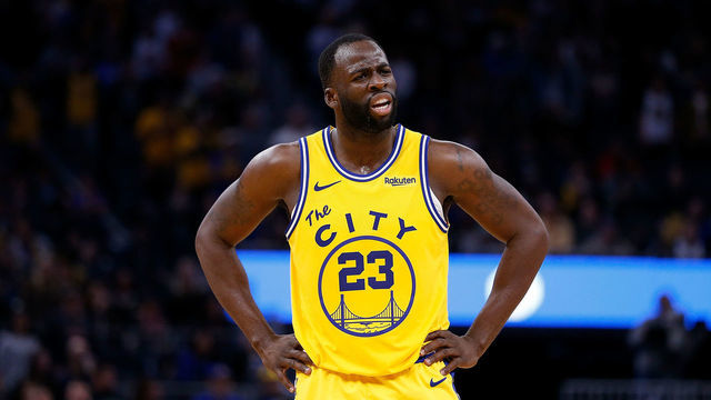SAN FRANCISCO, CALIFORNIA - DECEMBER 27: Draymond Green #23 of the Golden State Warriors looks on in the second half against the Phoenix Suns at Chase Center on December 27, 2019 in San Francisco, California. NOTE TO USER: User expressly acknowledges and agrees that, by downloading and/or using this photograph, user is consenting to the terms and conditions of the Getty Images License Agreement.