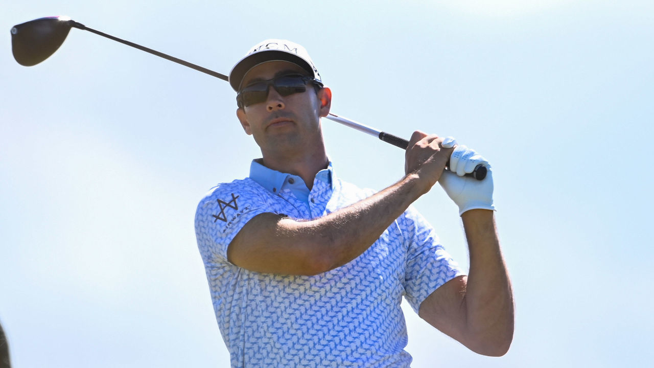 NORTH BERWICK, SCOTLAND - JULY 08: Cameron Tringale of the USA during Day Two of the Genesis Scottish Open at The Renaissance Club, on July 08, 2022, in North Berwick, Scotland.