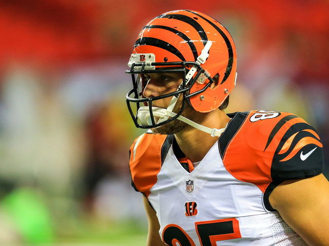 Report: Tyler Eifert expected to miss multiple weeks with back injury